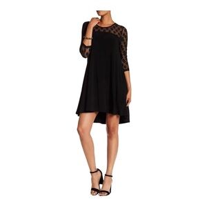 Nina Leonard Hi-Low Trapeze Dress Size M